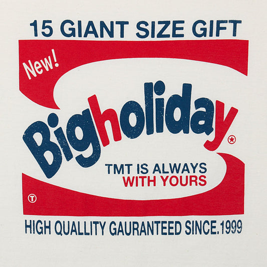 S/S ラフィー天竺TEE (BIG HOLIDAY)