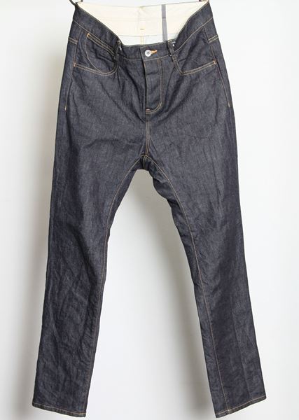 12ozストレッチデニム サルエルパンツ