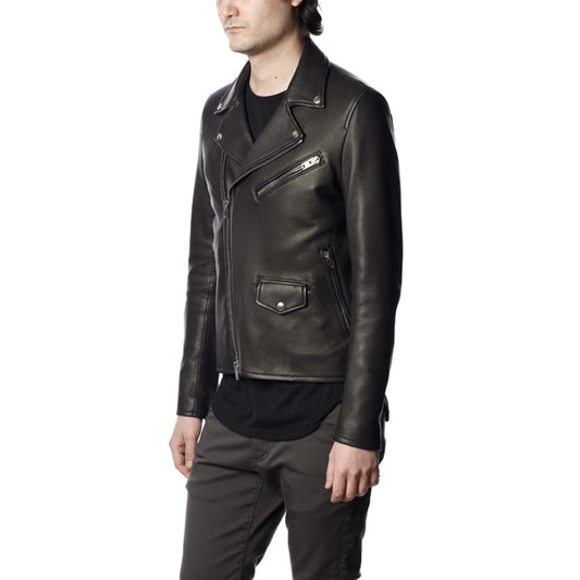 エンジュームラムレザー ダブルライダース