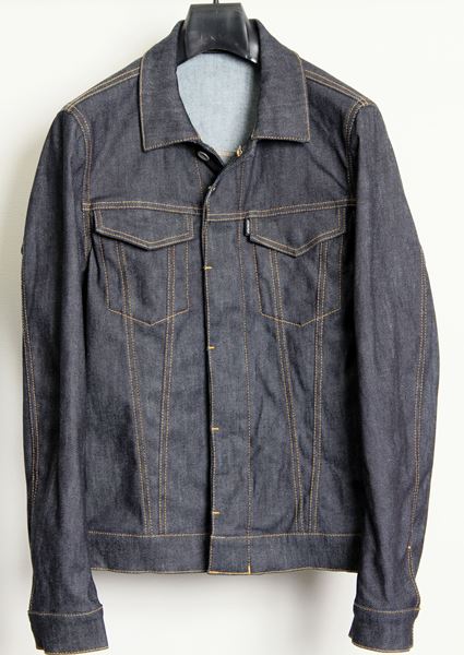 13,5oz ムラ糸ストレッチデニム Gジャン