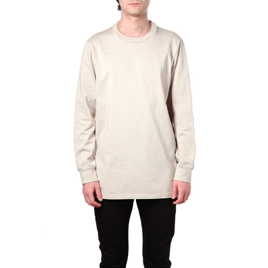 シルキー度詰天竺 クルーネックL/S