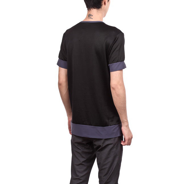 TCP裏毛xNyストレッチタフタ クルーネックS/S