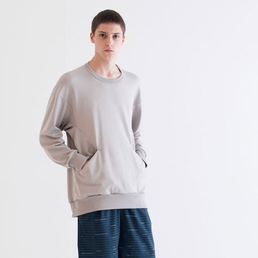 Ny/Co裏毛 クルーネックプルオーバー