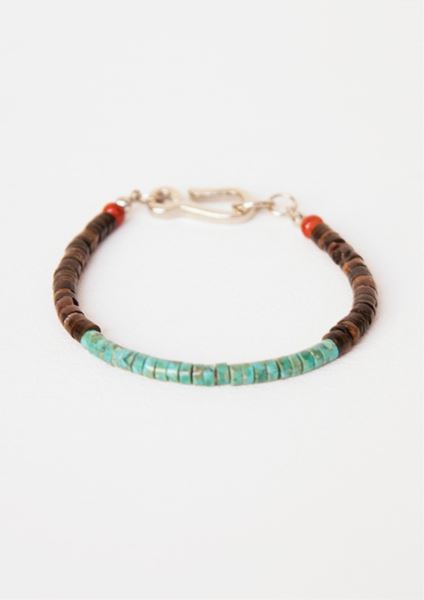 シェルストーンブレスレット