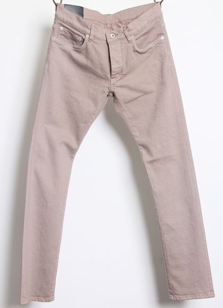 13,5oz ムラ糸ストレッチデニム スーパースリム製品染め