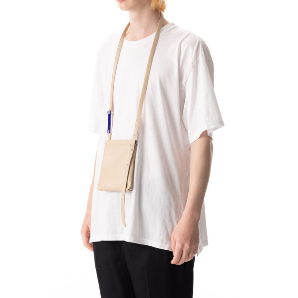 レザーネックポーチ