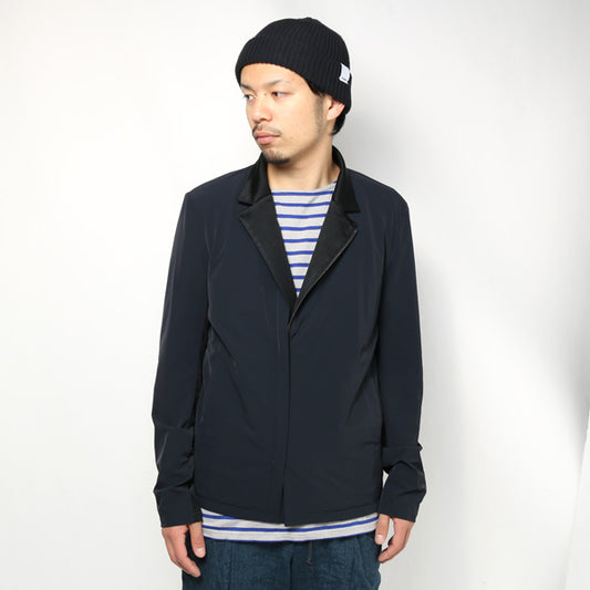 NyストレッチタフタxTCP裏毛 ZIP UPジャケット