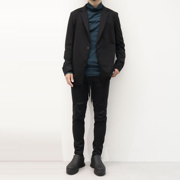 STRETCH DENIM BIKER EASY JEANS