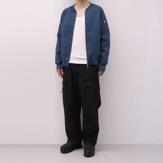 SHRINK NYLON TAFFETA TECHNICAL CARGO PANTS