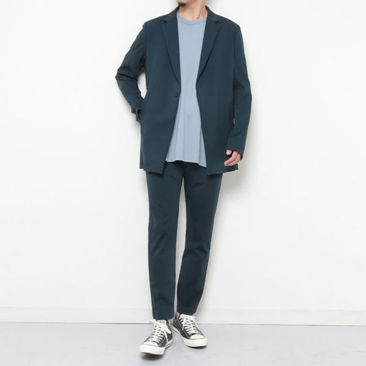 PONTE JERSEY TIGHT FIT TROUSERS