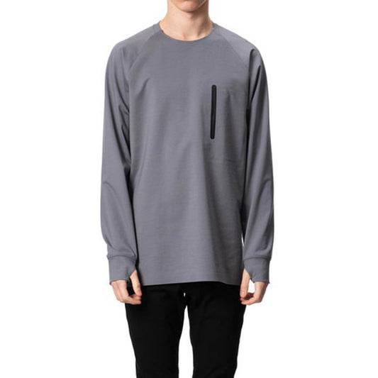 COTTON COMPRESSOR RAGLAN L/S