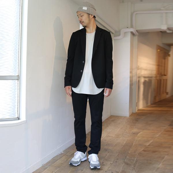 ナイロンニットツイル テーラードジャケット