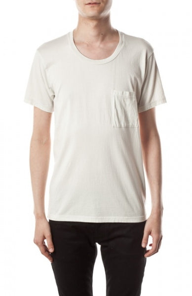 スーピマ天竺 クルーネック ポケット付半袖 (Area exclusive)