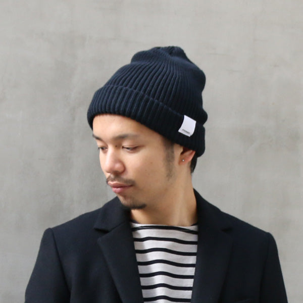 畦編みニット ビーニー