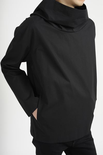 HOODED BLOUSON 30/1 GABARDINE