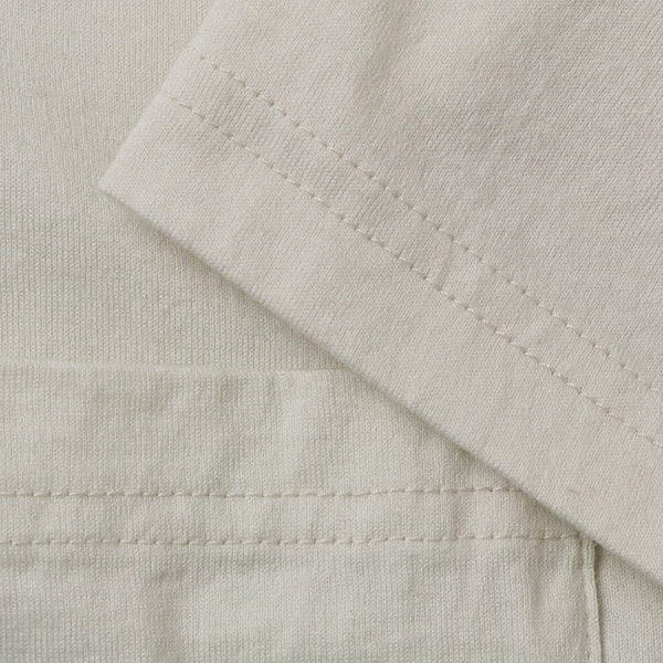 スーピマ天竺 クルーネック ポケット付半袖 (Area exclusive)