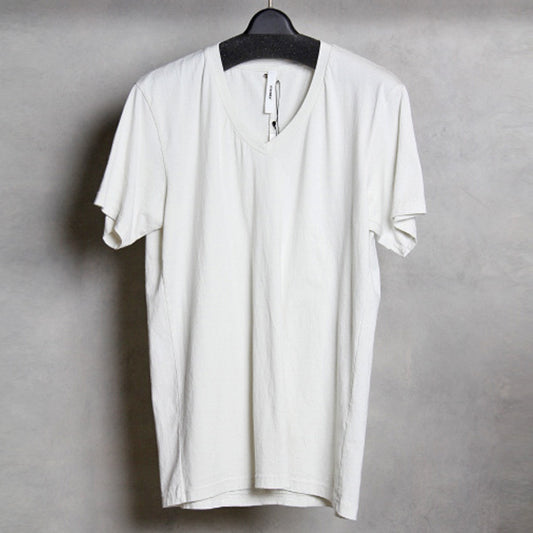 スーピマ天竺 Vネック 半袖 (Area exclusive)