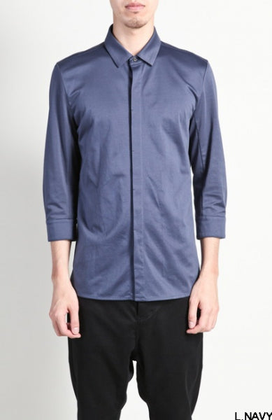 クールマックスモクロディー7分袖シャツ