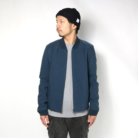 Co/Pe平二重 リブブルゾン