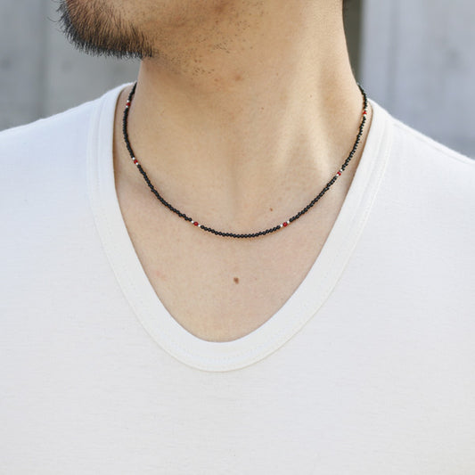 ONYX BEADS ネックレス 45cm