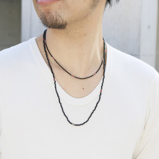ONYX BEADS ネックレス 60cm