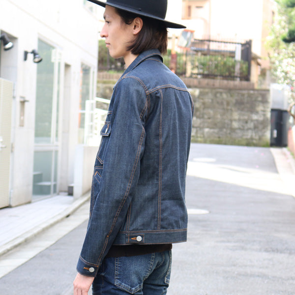 GIZA COTTON DENIM x NONWASH Gジャン