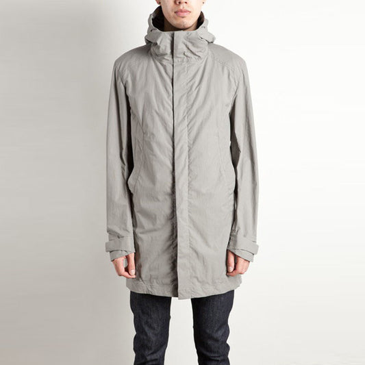 Ny/Coストレッチ フーデッドコート