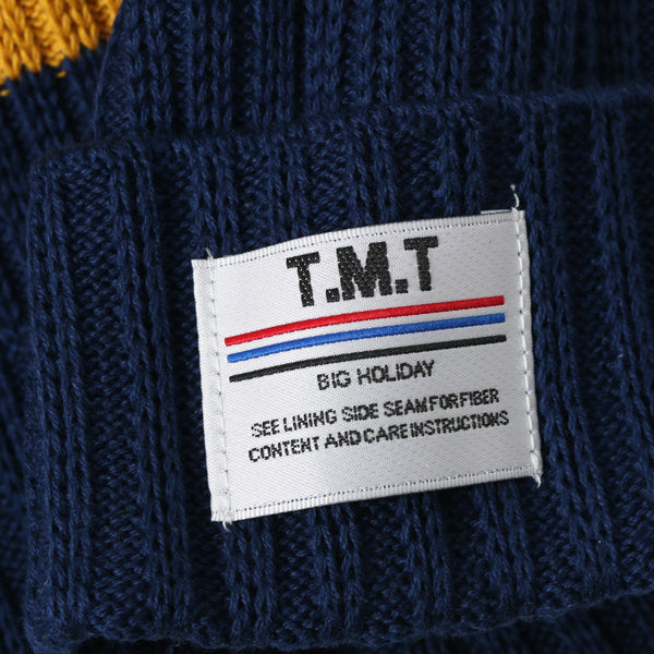 BORDER KNIT CAP