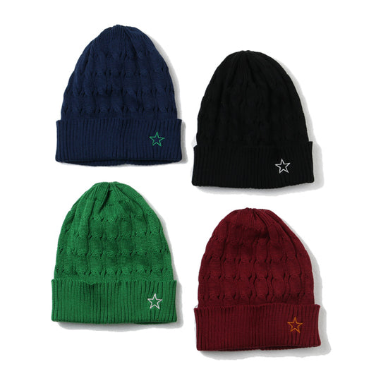 CABLE KNIT CAP