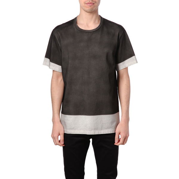 シルキー度詰天竺スプレーダイ クルーネックS/S