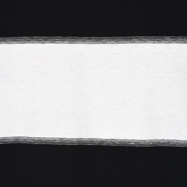 BIG T-SHIRT ONE POINT BORDER