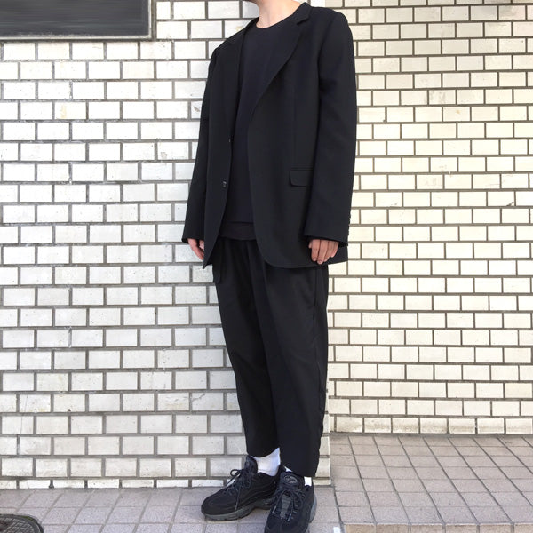 WOOL GABARDINE BIG JACKET