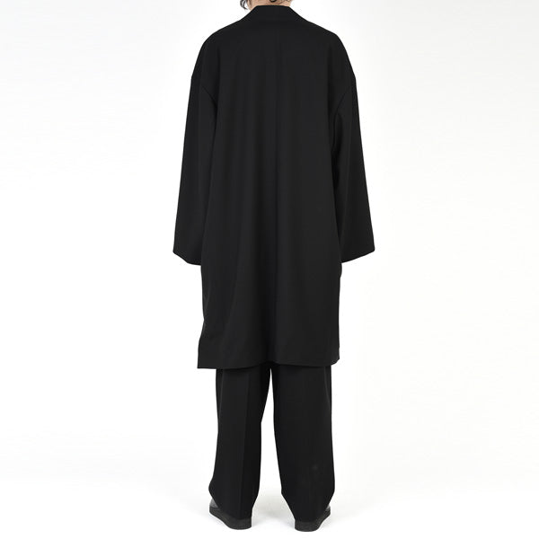 WOOL GABARDINE KIMONO LONG