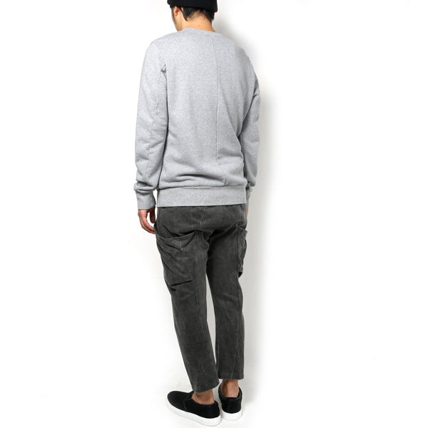 無撚糸裏毛 クルーネックスウェット