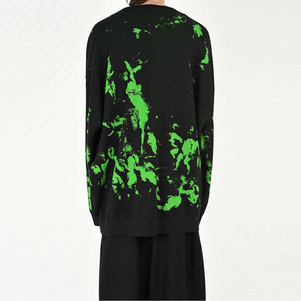 HIGH GAUGE WJQ KNIT BIG PULLOVER