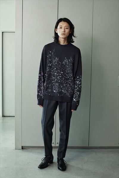 HIGH GAUGE WJQ KNIT PULLOVER