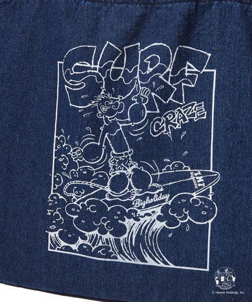 POPEYE x TMT DENIM TOTEBAG (SURF CRAZY)