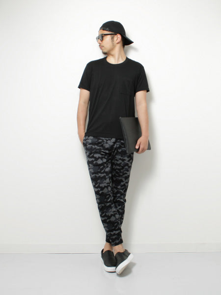 GIZA SUVIN JERSEY CREW NECK POCKET S/S