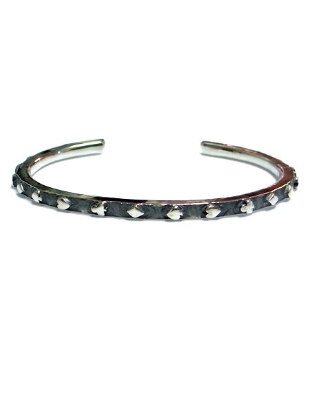 SILVER BANGLE(TRUMP)