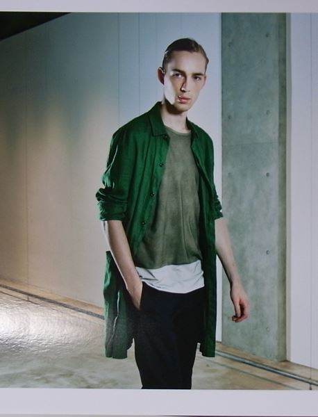 80/2 天竺 顔料プリント半袖Tシャツ