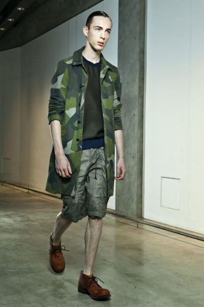 コットンエステルカラミ クルーネック半袖