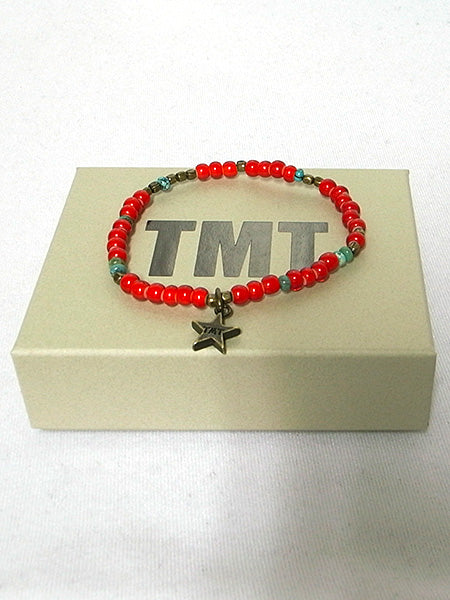 TURQUOISE VINTAGE BEARDS BANGLE (1連)