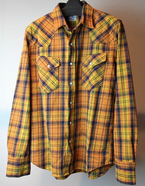 ライトネルチェックウェスタンシャツ L/S