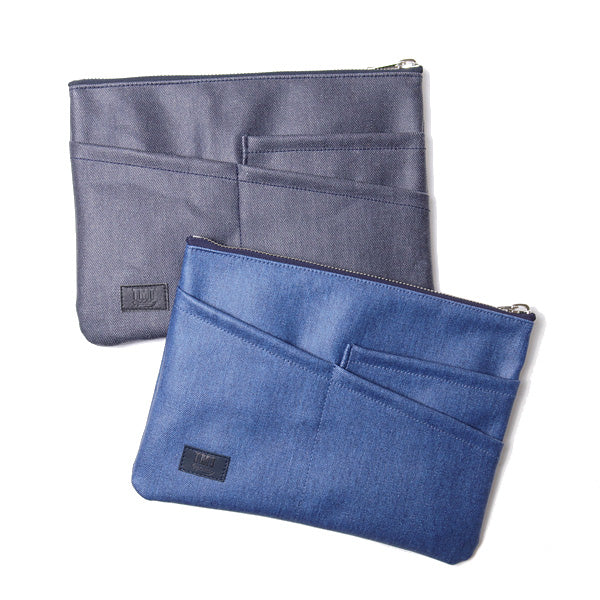 LAMINATING DENIM SACOCHE