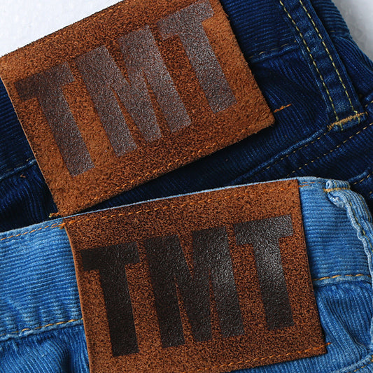 INDIGO CORDUROY PANTS