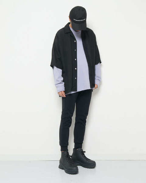 超長綿天竺 クルーネックL/S