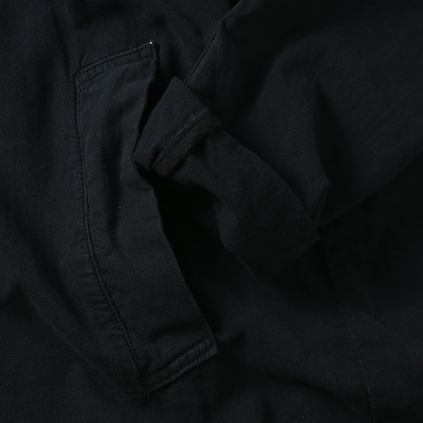 縦横シャンブレーコート