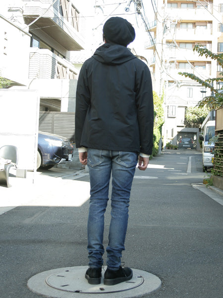 NYLON x SUPIMA 交織TUSSER 撥水加工 MOUNTAIN PARKA