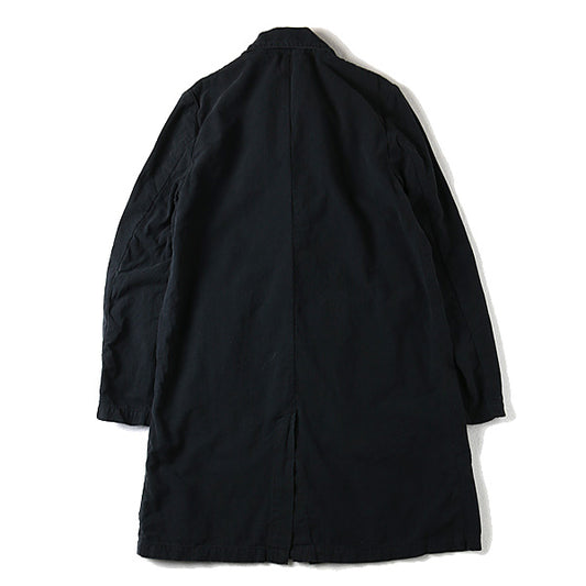 縦横シャンブレーコート