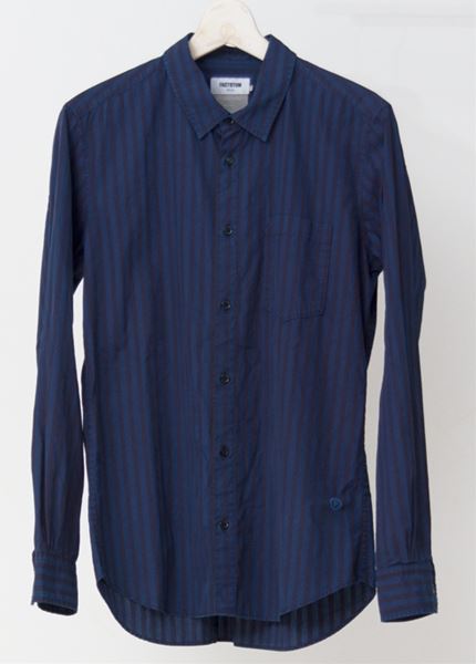 コットンウール製品染め プリーツタックシャツ